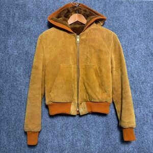 80’s Womens Carhartt Like Suede Fur Jacket Size XS/S